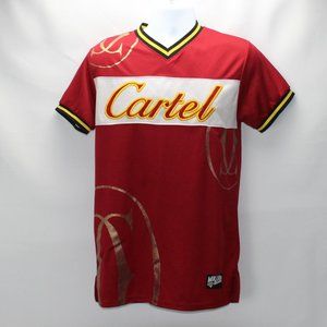Vintage Lavish Style Cartel Millionaire Diamond Club Red Shirt